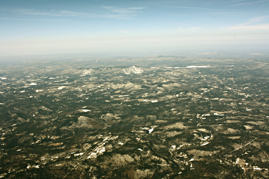 High Altitude Balloon - flying above New Hampshire